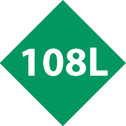 Capacity <br>108L