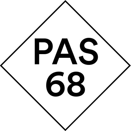 Certified according to PAS 68